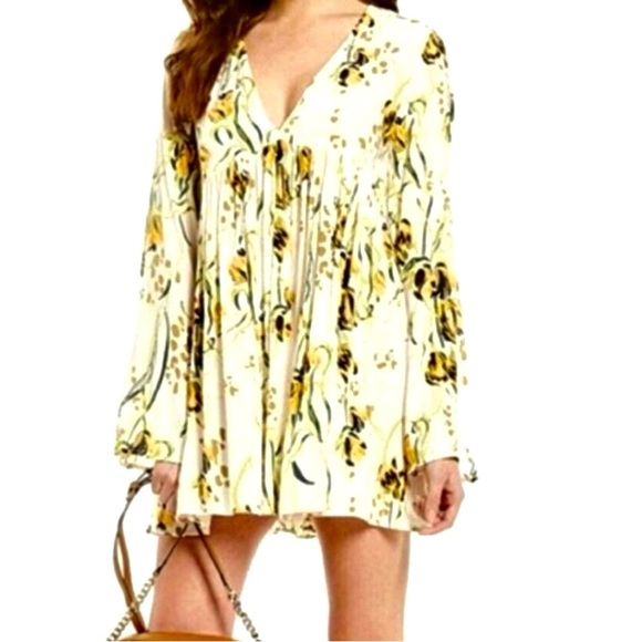 🌺🎉HP🎉🌺 NWT Free People Bella Floral Print Top - Picture 7 of 15